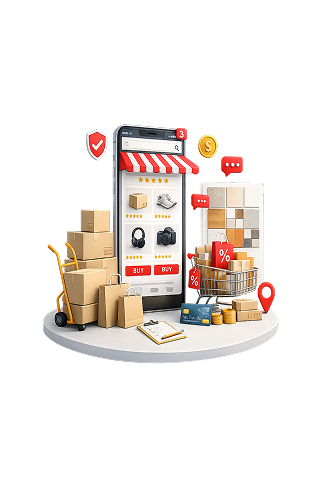 Online platforms and commercial representatives