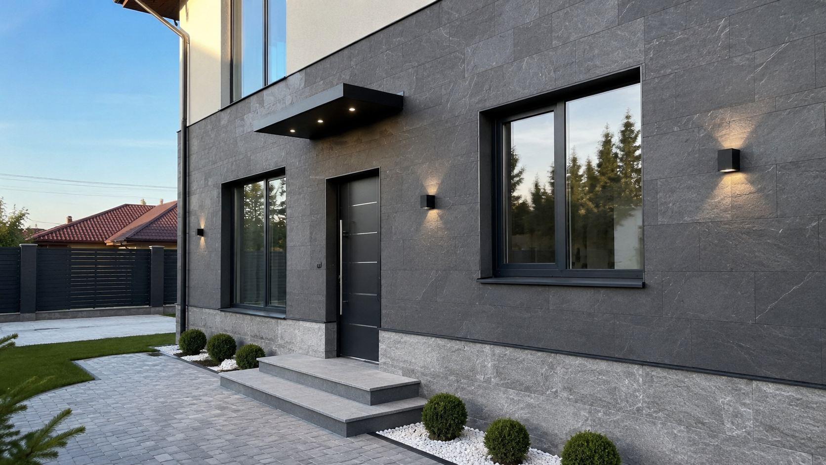 KORDEKO flexible stone: color that lasts on the facade