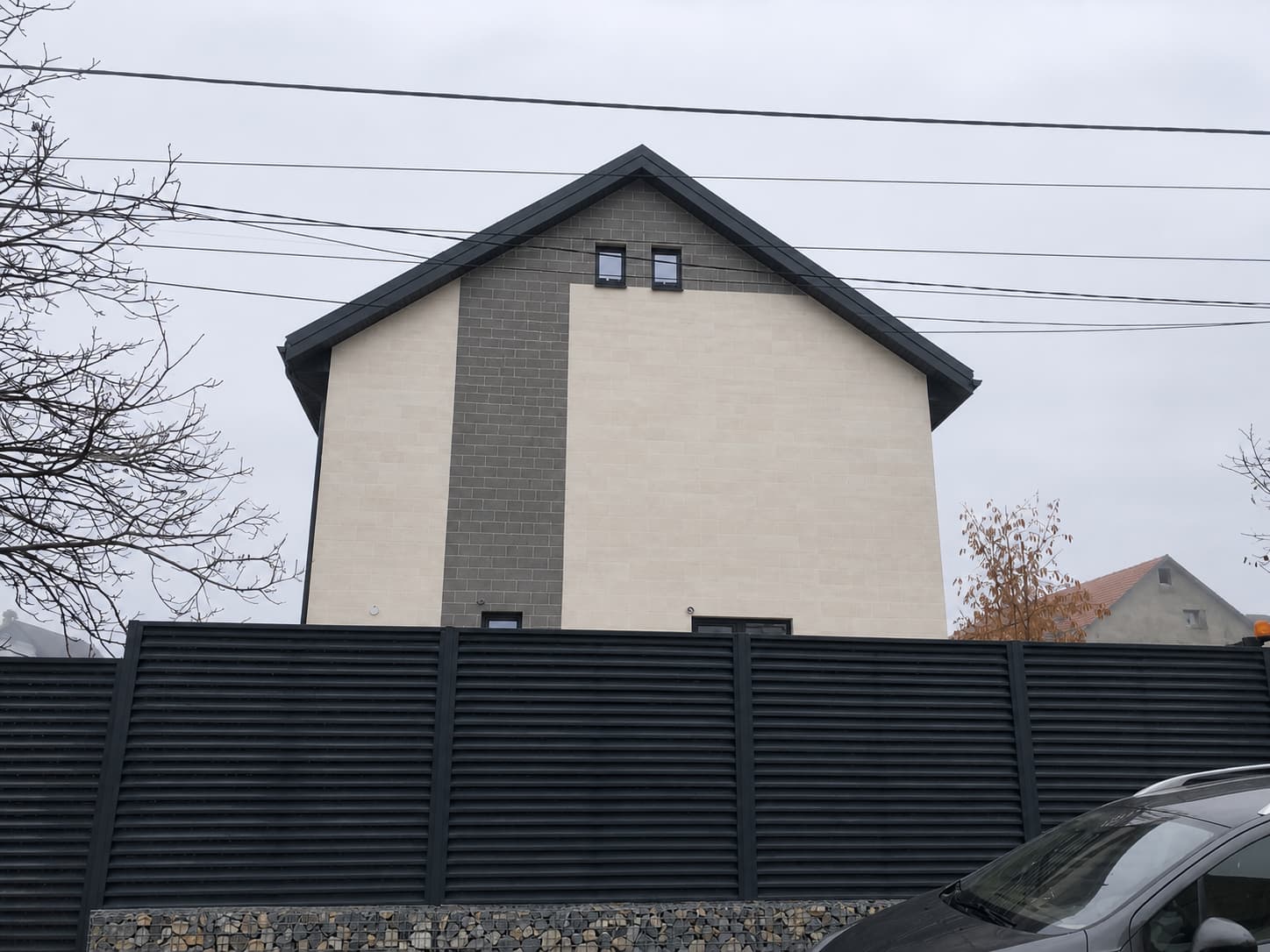 Piatra flexibila Pletaflex - casa privata in Suruceni — 2