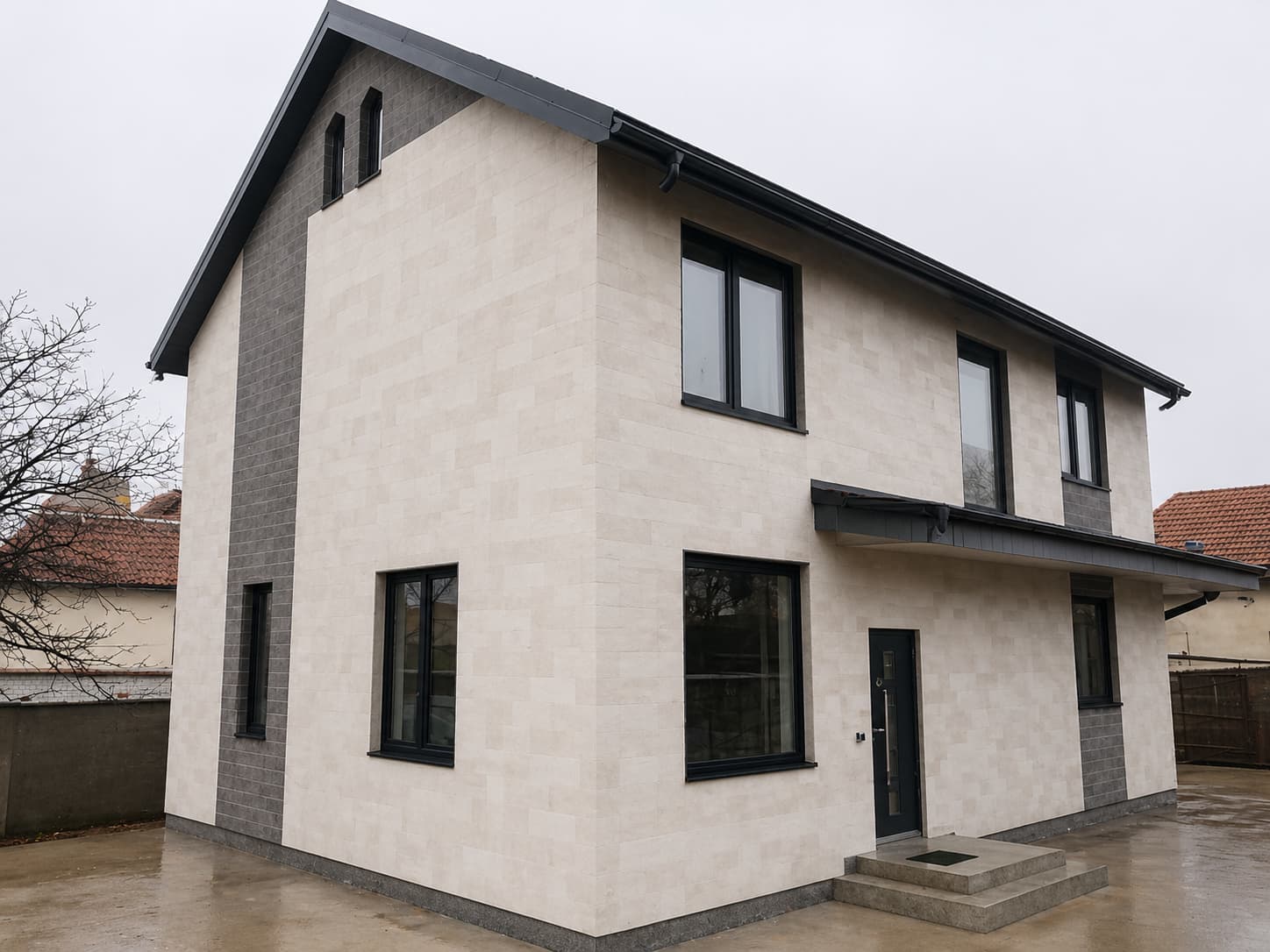 Piatra flexibila Pletaflex - casa privata in Suruceni — 5