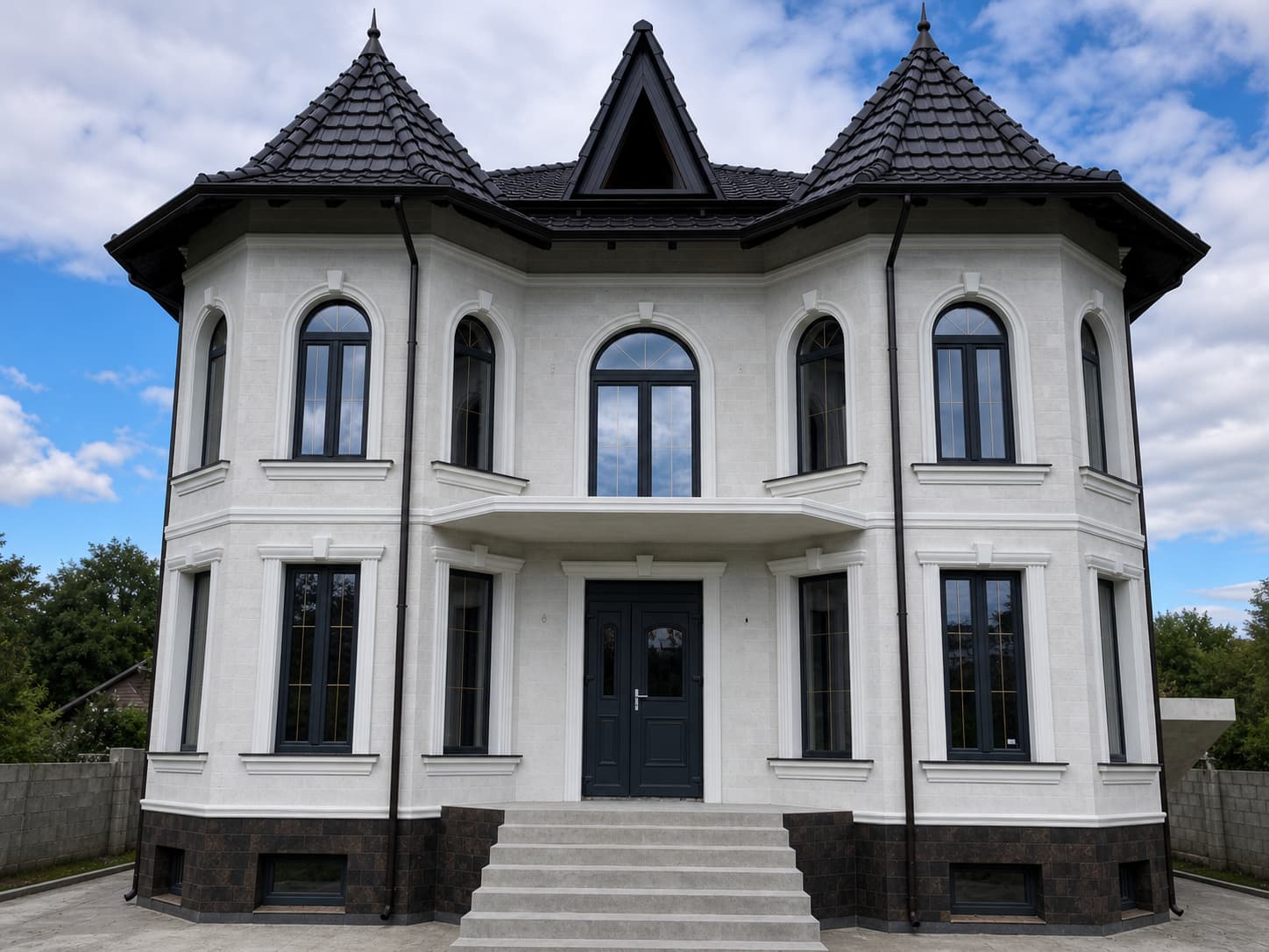 Gresie flexibila pentru fatada - casa privata in Balti — 3