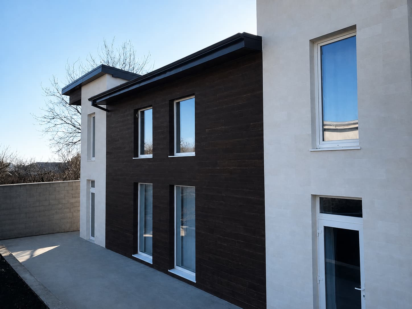Gresie flexibila fatada Pletaflex - casa privata in Tighina — 3