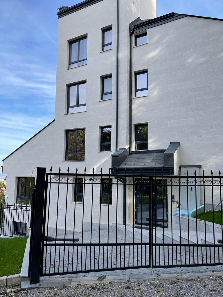 Germania - fațada unei case private din plăci flexibile — 4