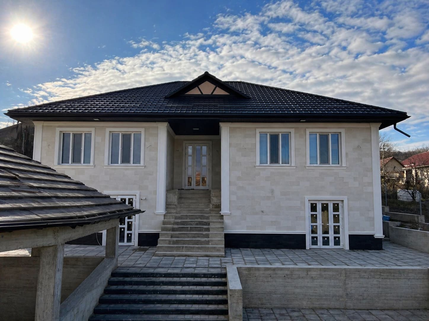 Gresie flexibila – casa privata in Orhei