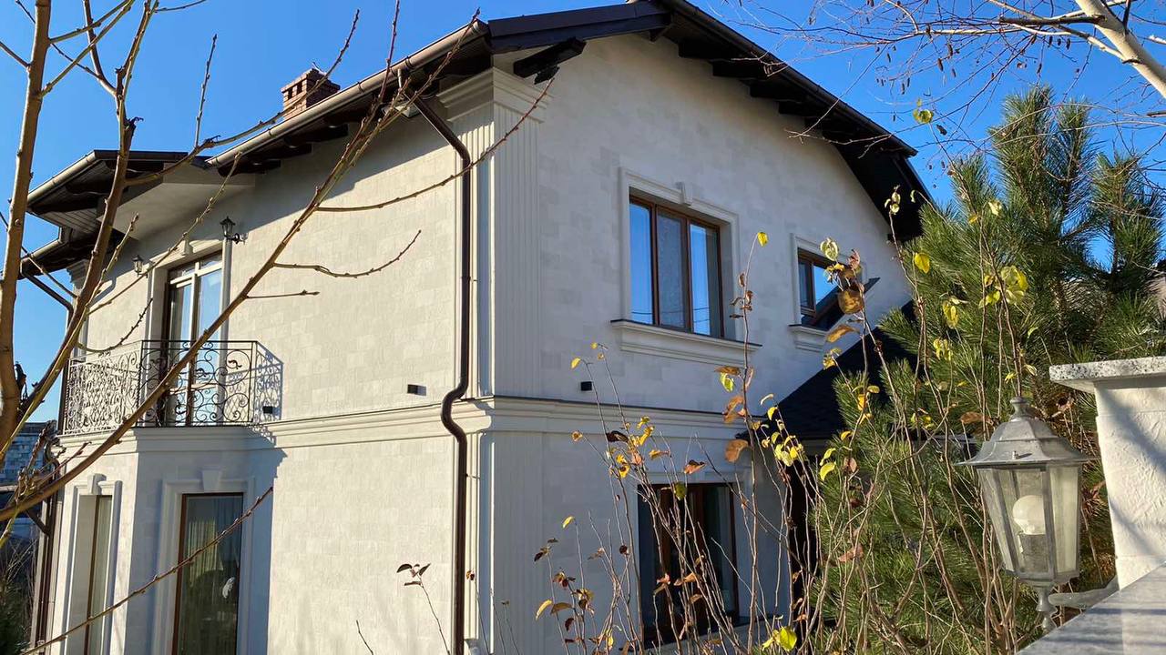 Частный дом на Телецентре — гибкий камень для фасада — 4