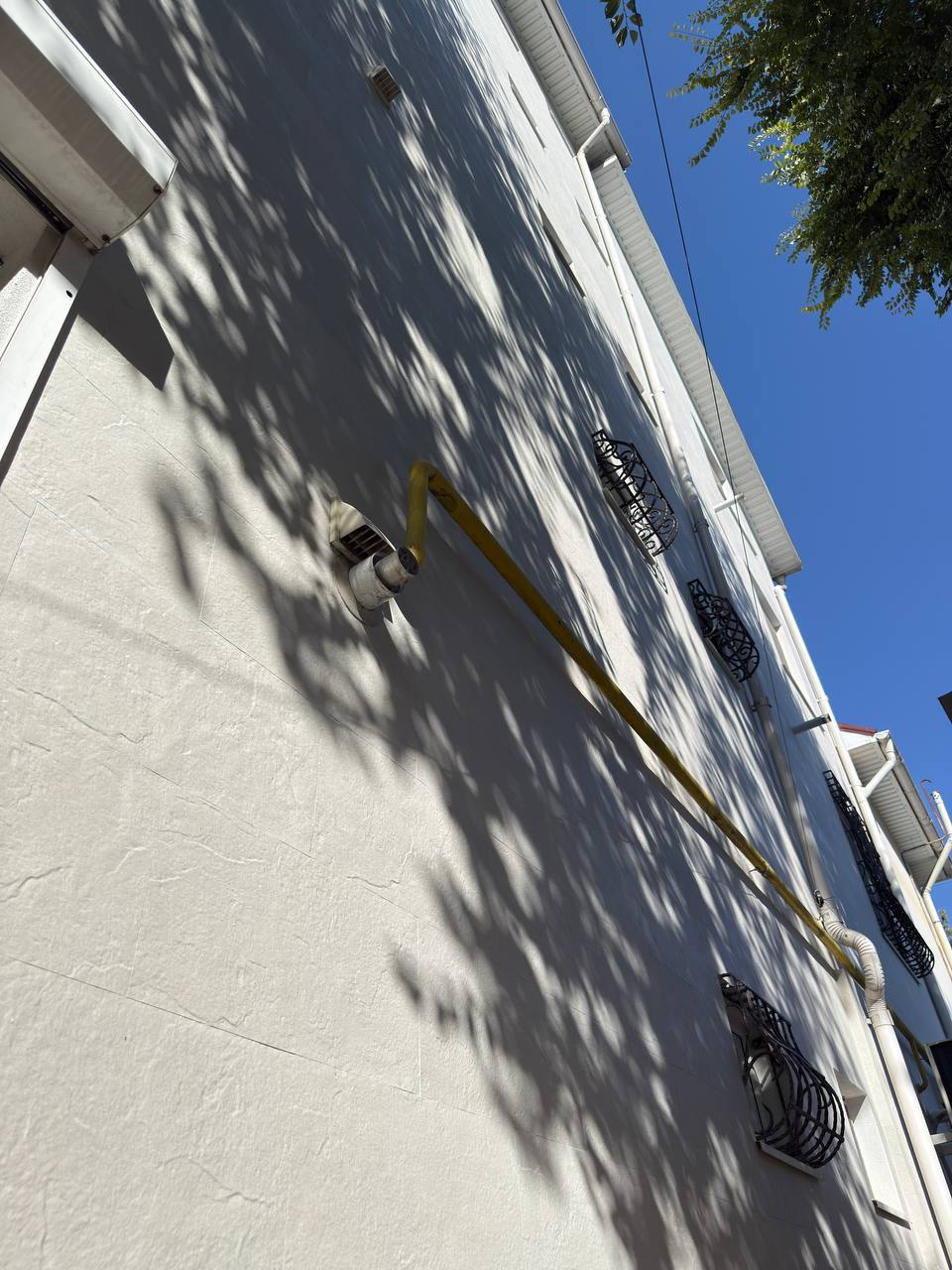Flexible tiles Pletaflex - five-story building on Botanika — 8